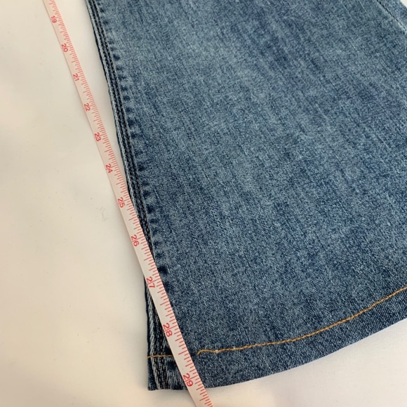 Express Jeans Bell Flare High Rise Stretch 0R - Picture 3 of 6